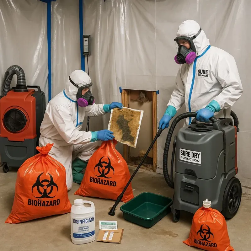 Contaminated Water Handling Protocols process in Mayville, WI
