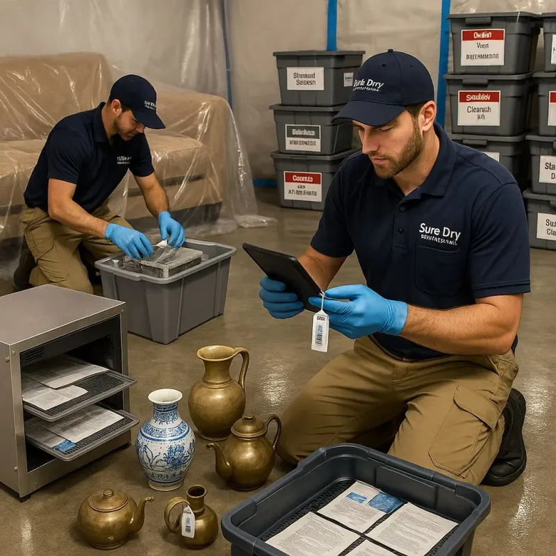 Content Protection and Restoration process in Mayville, WI